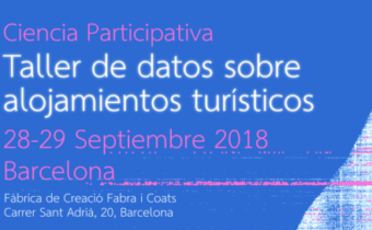 Ciencia Participativa: Taller de datos sobre alojamientos turísticos