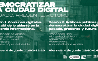 Event: Democratize the Digital City: past, present and future