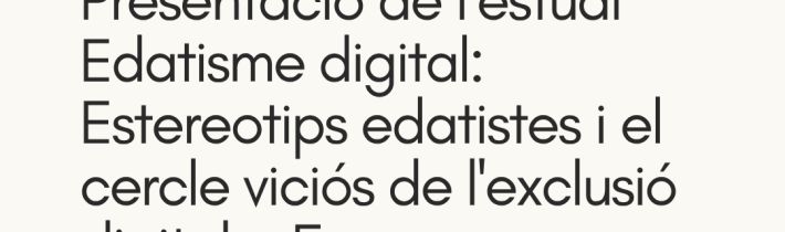 Jornada participativa: Estereotips i bretxa digital