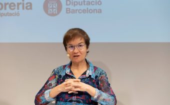 Rosa Borge in the conference organized by the Barcelona Provincial Council “Let’s talk about… citizen participation”